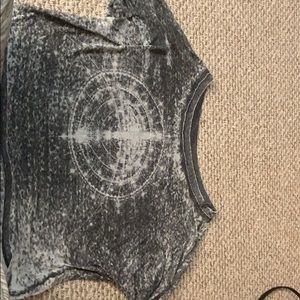 Long sleeve oversized tee